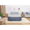 Bestway Tritech SleekFlow Colchão de ar com encosto Queen com bomba AC integrada e revestimento antimicrobiano 2,26 m x 1,52 m x 84 cm
