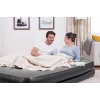 Bestway Tritech Colchão de ar Queen com bomba AC integrada e revestimento antimicrobiano 2,03 m x 1,52 m x 46 cm