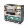 Bestway Tritech Colchão de ar Queen com bomba AC integrada e revestimento antimicrobiano 2,03 m x 1,52 m x 46 cm