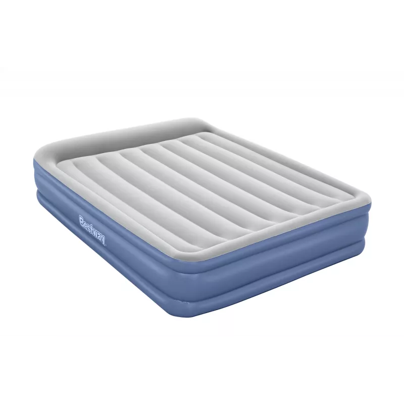Bestway Tritech Cama de ar Queen com bomba AC integrada e revestimento antimicrobiano 2,03 m x 1,52 m x 46 cm