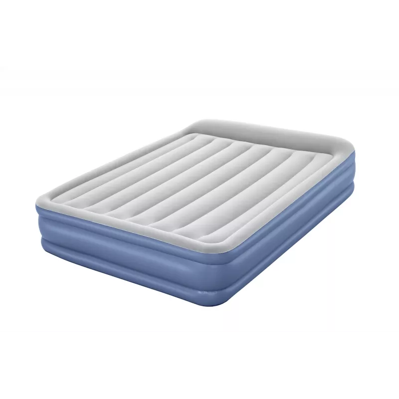Bestway Tritech Cama de ar Queen com bomba AC integrada e revestimento antimicrobiano 2,03 m x 1,52 m x 46 cm