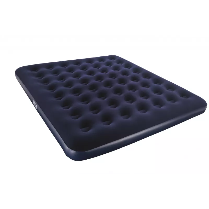 Bestway Flocked Airbed – King – 2,03 m x 1,83 m x 22 cm, Colchão duplo