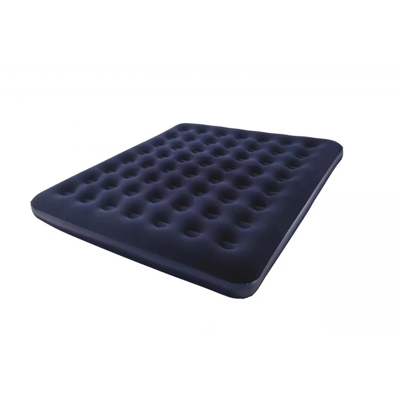 Bestway Flocked Airbed – King – 2,03 m x 1,83 m x 22 cm, Colchão duplo