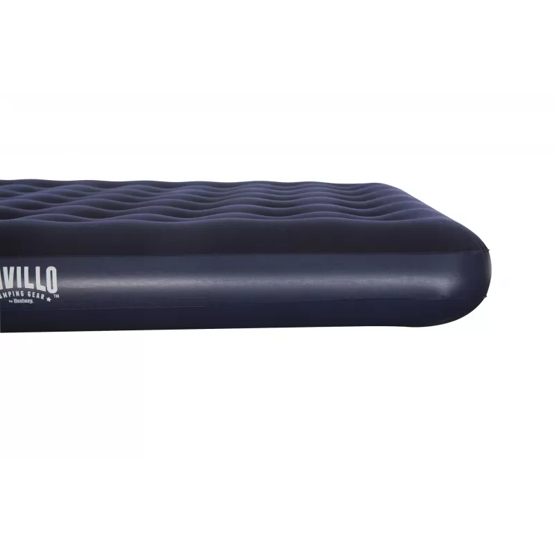 Bestway Flocked Airbed – King – 2,03 m x 1,83 m x 22 cm, Colchão duplo