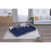 Bestway Colchão de ar Full com bomba de pé incorporada 1,91 m x 1,37 m x 28 cm