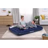 Bestway Colchão de ar Full com bomba de pé incorporada 1,91 m x 1,37 m x 28 cm