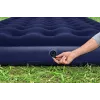 Bestway Colchão de ar Full com bomba de pé incorporada 1,91 m x 1,37 m x 28 cm