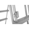 Bestway Flip & Lock Escada para piscina elevada 1,07 m, Escada, Cinzento, Metal, 150 kg, 3 degraus, 107 cm