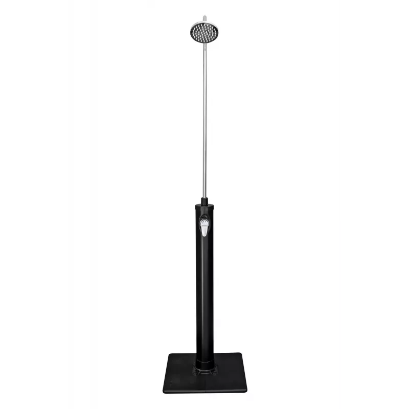 Bestway SolarFlow Duche exterior 8 L, autónomo, Preto, Aço inoxidável, 8 L, EN1112, 500 mm, 500 mm
