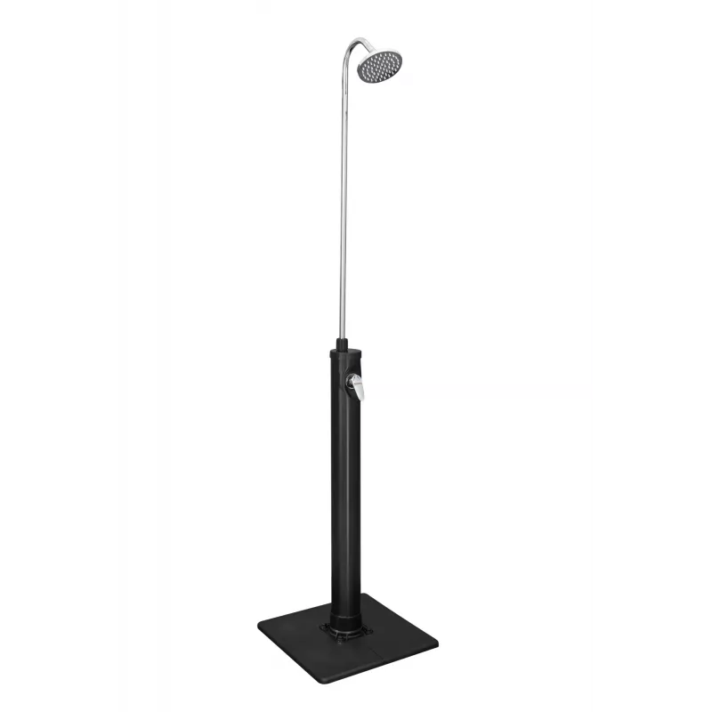 Bestway SolarFlow Duche exterior 8 L, autónomo, Preto, Aço inoxidável, 8 L, EN1112, 500 mm, 500 mm