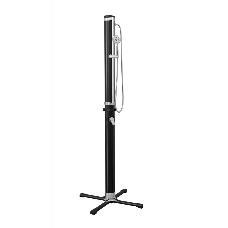 Bestway SolarFlow Duche exterior 20 L, autónomo, Preto, Metal, PVC, 20 L, EN1112, 620 mm