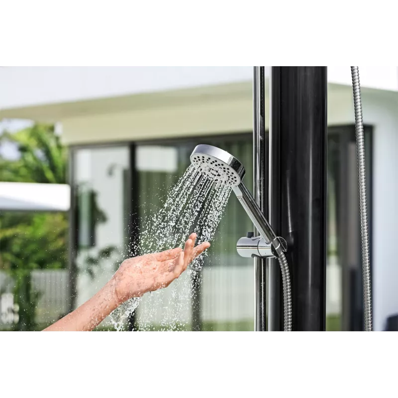 Bestway SolarFlow Duche exterior 20 L, autónomo, Preto, Metal, PVC, 20 L, EN1112, 620 mm