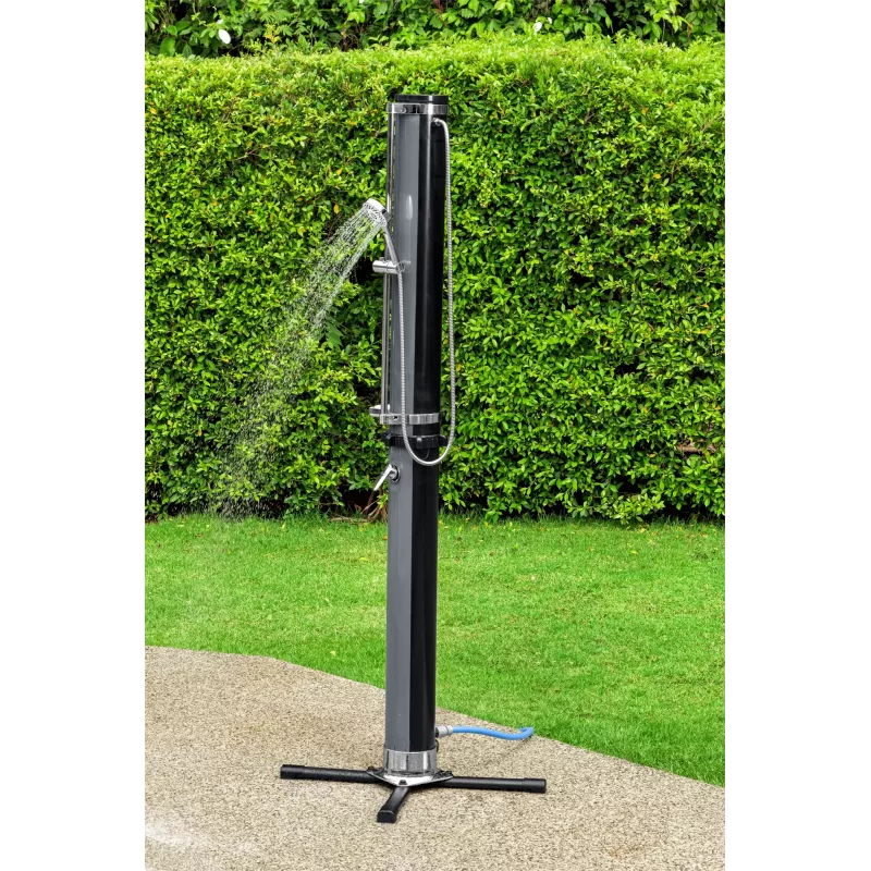 Bestway SolarFlow Duche exterior 35 L, autónomo, Preto, 35 L, EN1112, 620 mm, 620 mm