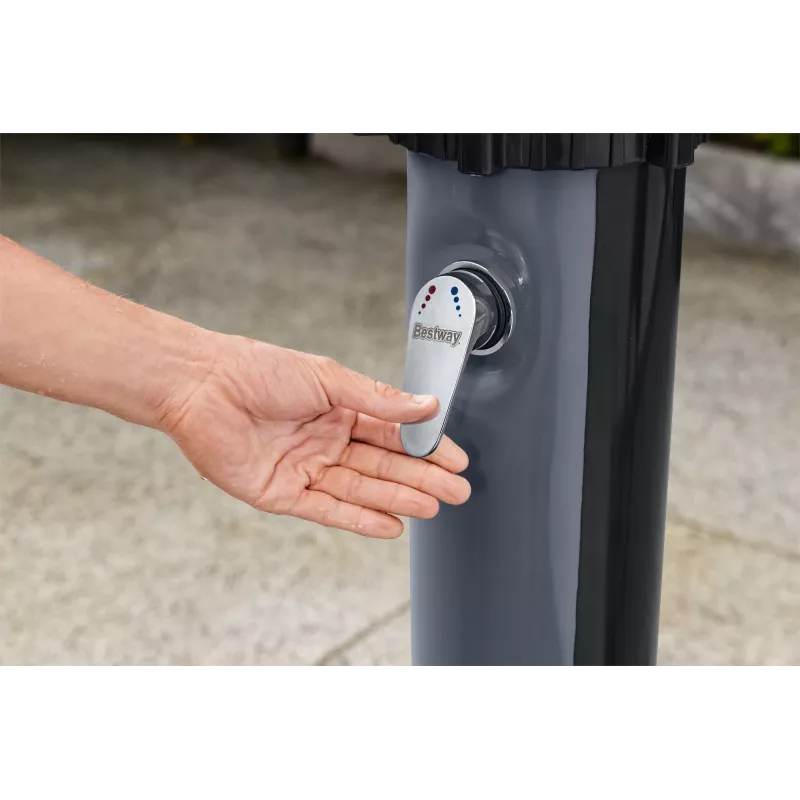 Bestway SolarFlow Duche exterior 35 L, autónomo, Preto, 35 L, EN1112, 620 mm, 620 mm