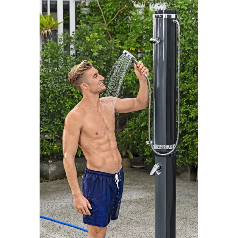Bestway SolarFlow Duche exterior 35 L, autónomo, Preto, 35 L, EN1112, 620 mm, 620 mm