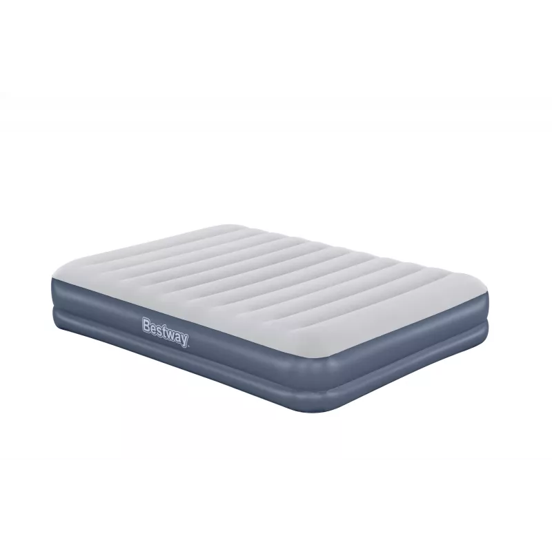 Bestway Tritech Colchão de ar Queen com bomba recarregável 2,03 m x 1,52 m x 36 cm
