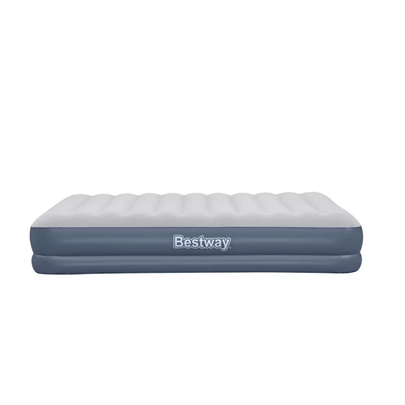Bestway Tritech Colchão de ar Queen com bomba recarregável 2,03 m x 1,52 m x 36 cm