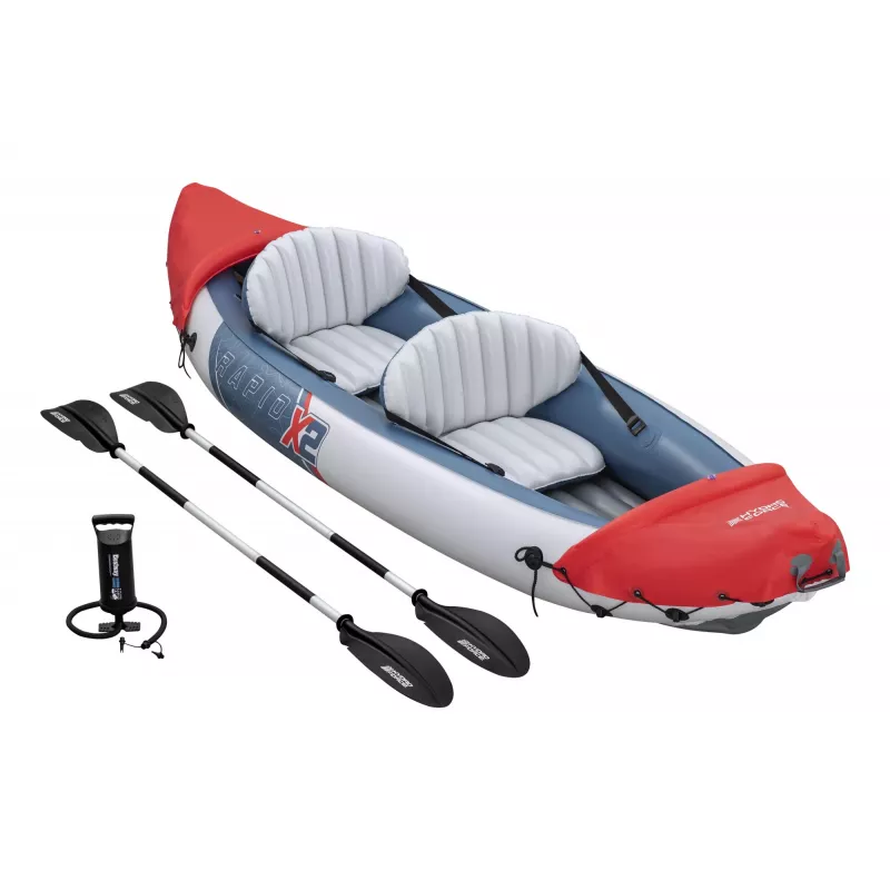 Bestway Hydro Force Rapid X2 Conjunto de caiaque insuflável para 2 pessoas 3,21 m