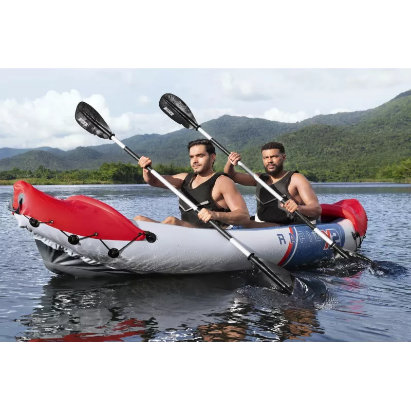 Bestway Hydro Force Rapid X2 Conjunto de caiaque insuflável para 2 pessoas 3,21 m