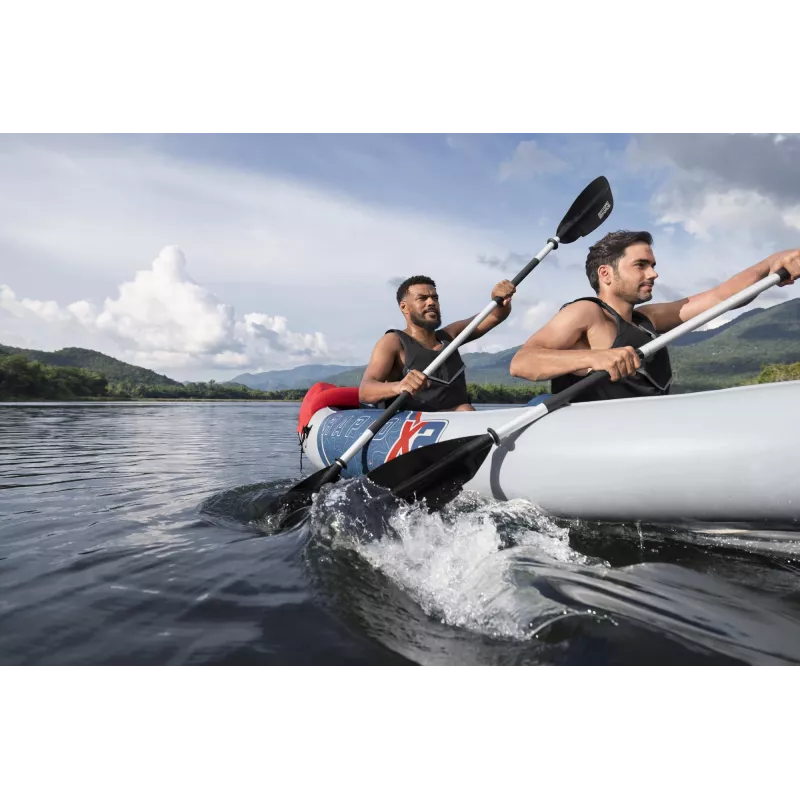 Bestway Hydro Force Rapid X2 Conjunto de caiaque insuflável para 2 pessoas 3,21 m