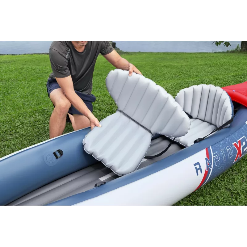 Bestway Hydro Force Rapid X2 Conjunto de caiaque insuflável para 2 pessoas 3,21 m