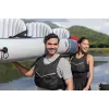 Bestway Hydro Force Rapid X3 Conjunto de caiaque insuflável para 3 pessoas 3,81 m
