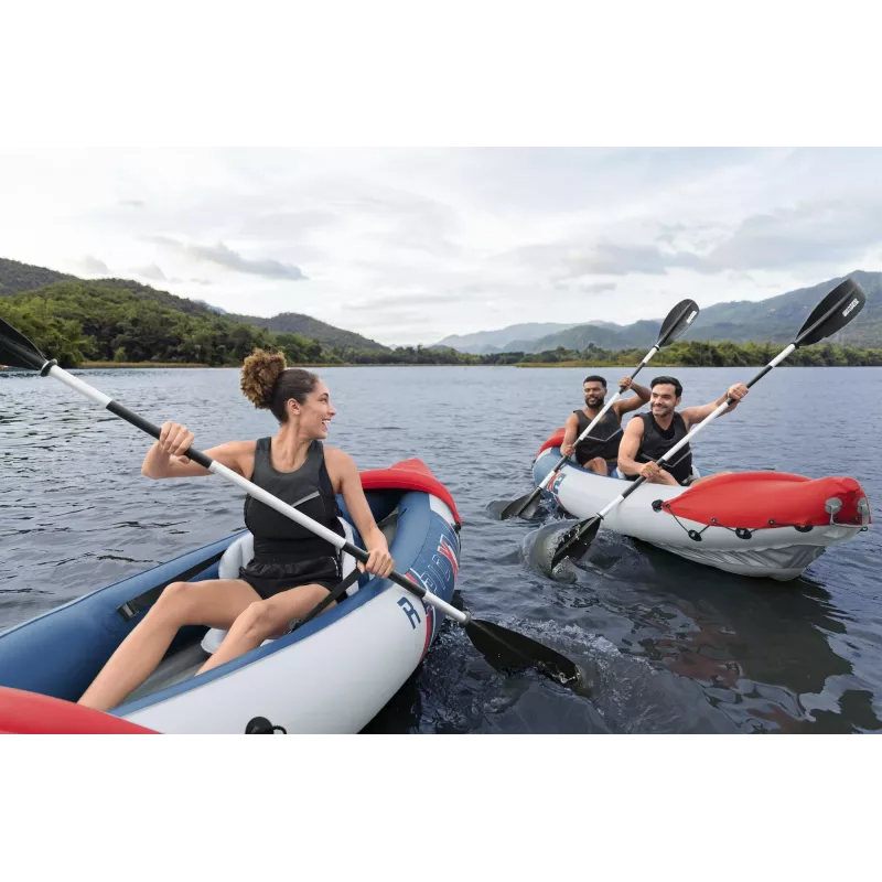 Bestway Hydro Force Rapid X3 Conjunto de caiaque insuflável para 3 pessoas 3,81 m