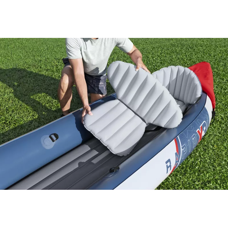 Bestway Hydro Force Rapid X3 Conjunto de caiaque insuflável para 3 pessoas 3,81 m