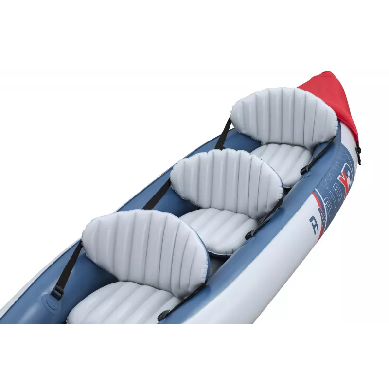 Bestway Hydro Force Rapid X3 Conjunto de caiaque insuflável para 3 pessoas 3,81 m