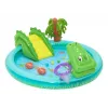 Bestway Crocodile Cove Centro de brincadeira aquática e piscina insuflável para crianças 2,24 m x 1,81 m x 72 cm