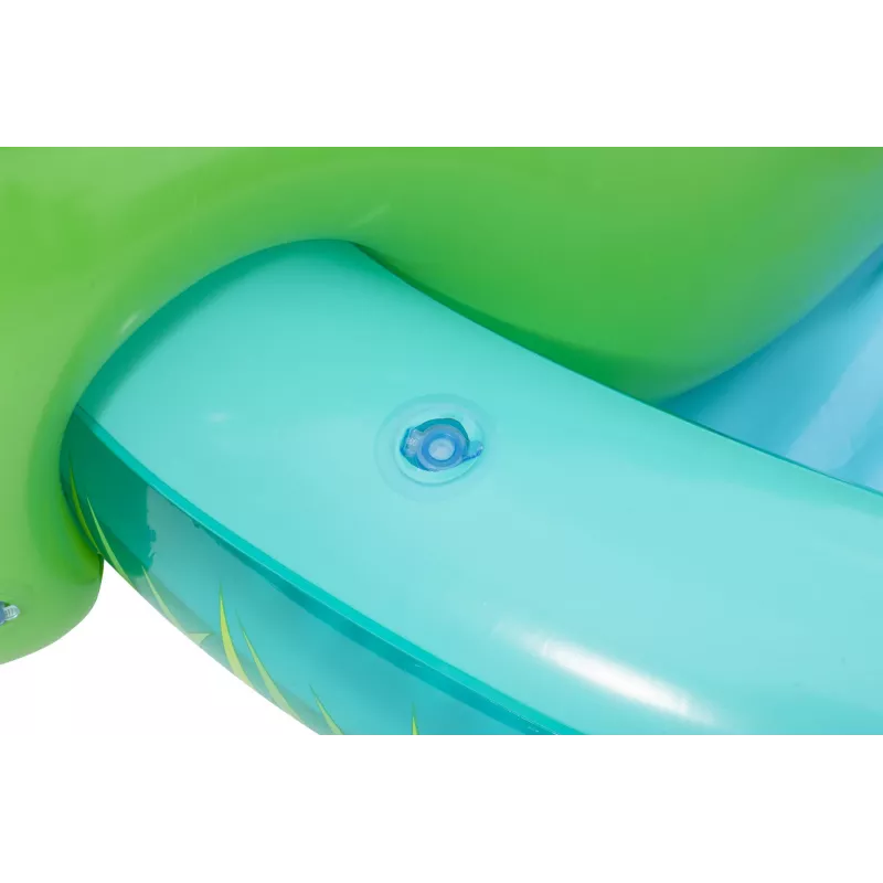 Bestway Crocodile Cove Centro de brincadeira aquática e piscina insuflável para crianças 2,24 m x 1,81 m x 72 cm