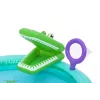 Bestway Crocodile Cove Centro de brincadeira aquática e piscina insuflável para crianças 2,24 m x 1,81 m x 72 cm