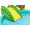 Bestway Crocodile Cove Centro de brincadeira aquática e piscina insuflável para crianças 2,24 m x 1,81 m x 72 cm