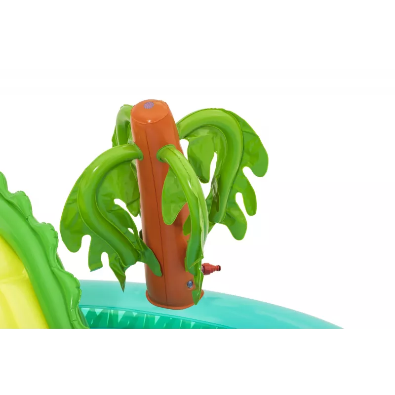 Bestway Crocodile Cove Centro de brincadeira aquática e piscina insuflável para crianças 2,24 m x 1,81 m x 72 cm