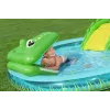 Bestway Crocodile Cove Centro de brincadeira aquática e piscina insuflável para crianças 2,24 m x 1,81 m x 72 cm