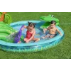 Bestway Crocodile Cove Centro de brincadeira aquática e piscina insuflável para crianças 2,24 m x 1,81 m x 72 cm