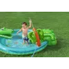 Bestway Crocodile Cove Centro de brincadeira aquática e piscina insuflável para crianças 2,24 m x 1,81 m x 72 cm