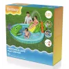 Bestway Crocodile Cove Centro de brincadeira aquática e piscina insuflável para crianças 2,24 m x 1,81 m x 72 cm
