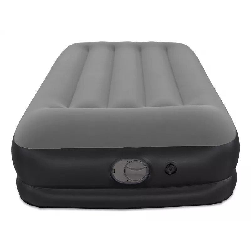 Bestway Tritech Colchão de ar Twin com bomba USB integrada 1,91 m x 97 cm x 36 cm