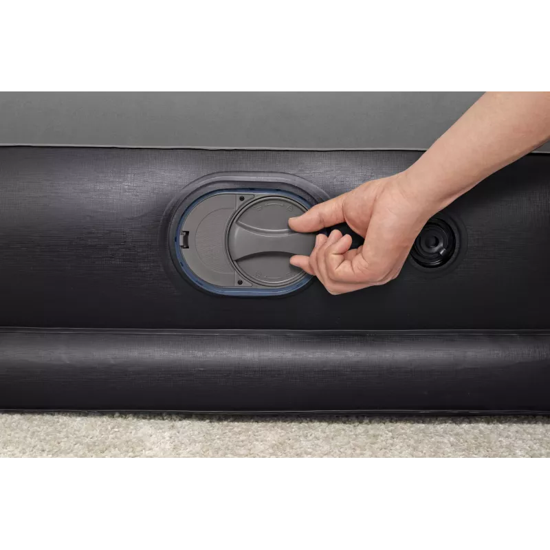 Bestway Tritech Colchão de ar Twin com bomba USB integrada 1,91 m x 97 cm x 36 cm