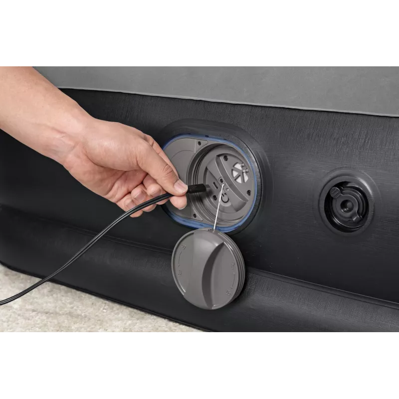 Bestway Tritech Colchão de ar Twin com bomba USB integrada 1,91 m x 97 cm x 36 cm