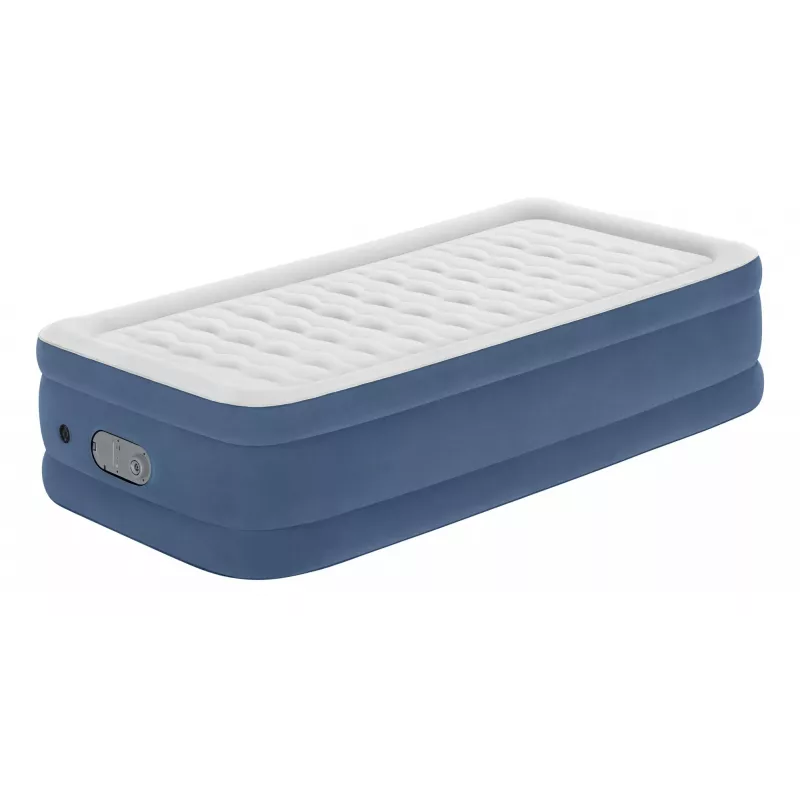 Bestway AlwayzAire Cama de ar Twin com bomba dupla integrada 1,91 m x 97 cm x 46 cm