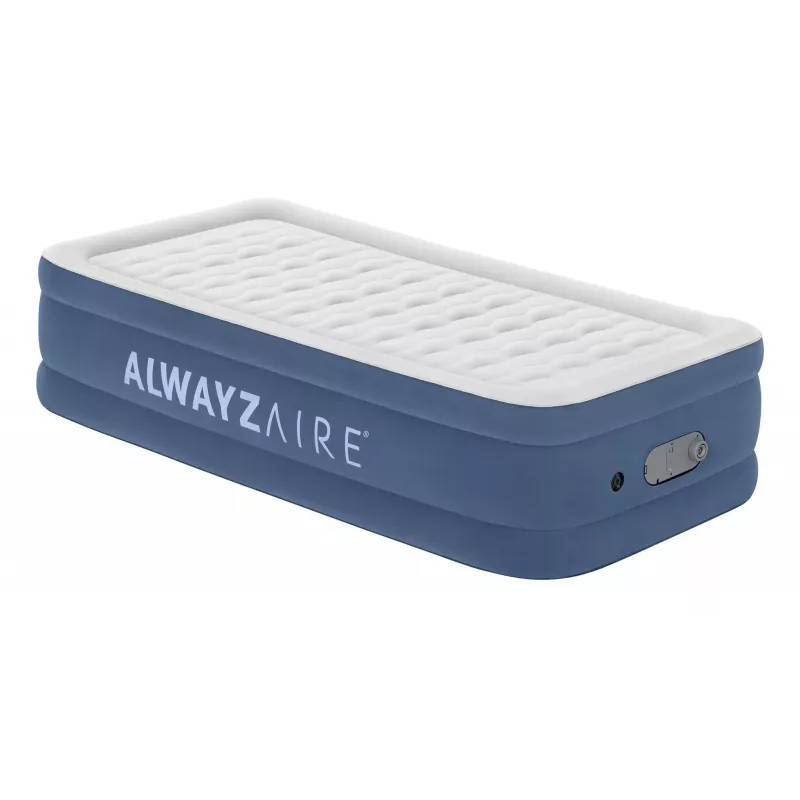 Bestway AlwayzAire Cama de ar Twin com bomba dupla integrada 1,91 m x 97 cm x 46 cm