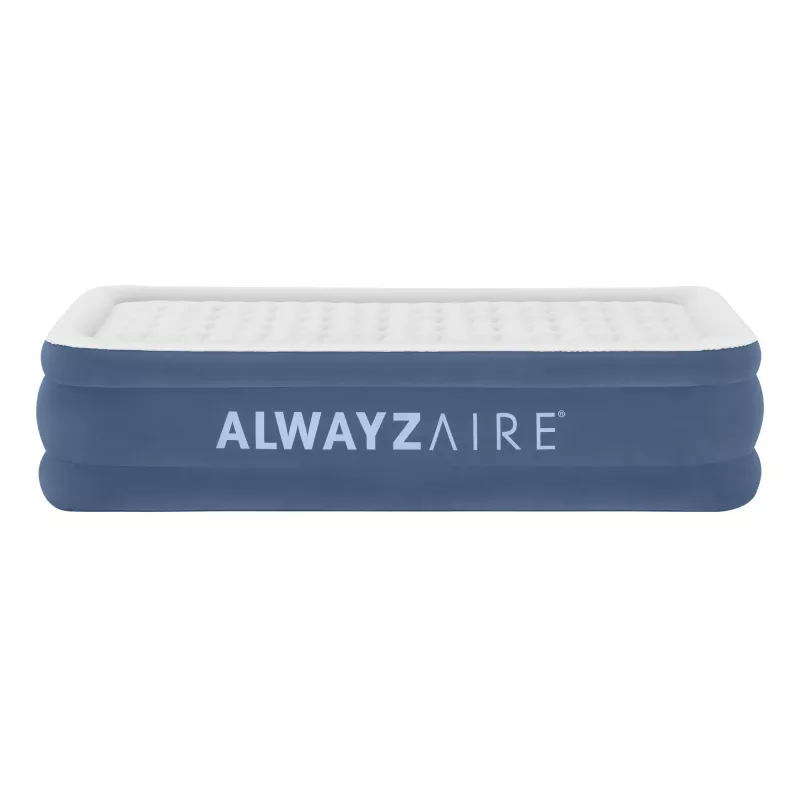 Bestway AlwayzAire Cama de ar Twin com bomba dupla integrada 1,91 m x 97 cm x 46 cm