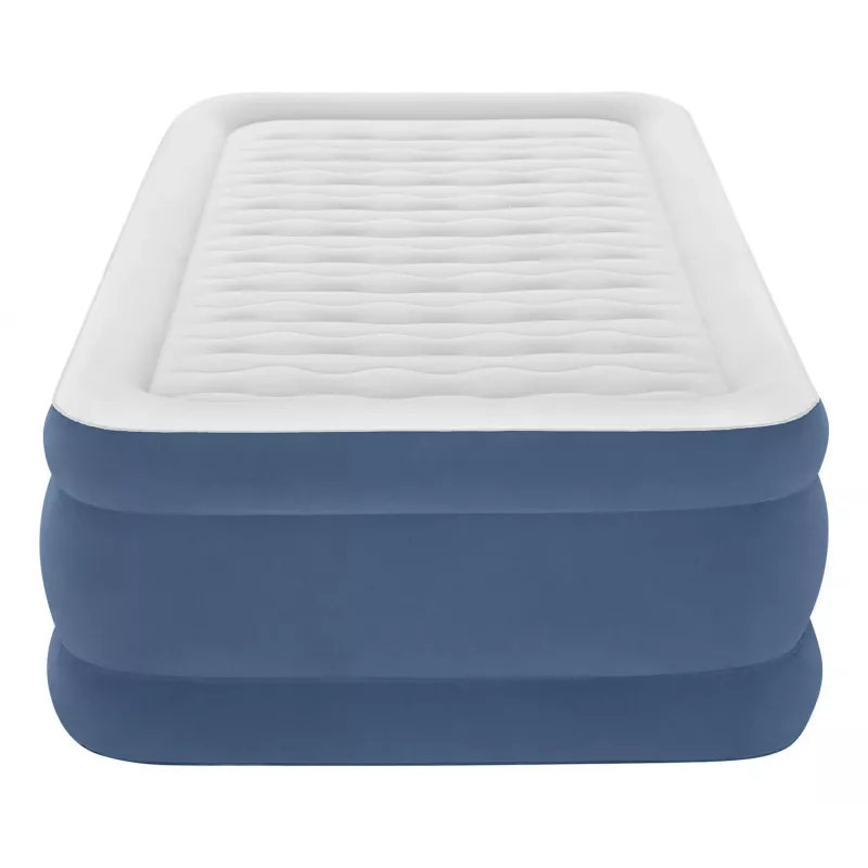 Bestway AlwayzAire Cama de ar Twin com bomba dupla integrada 1,91 m x 97 cm x 46 cm