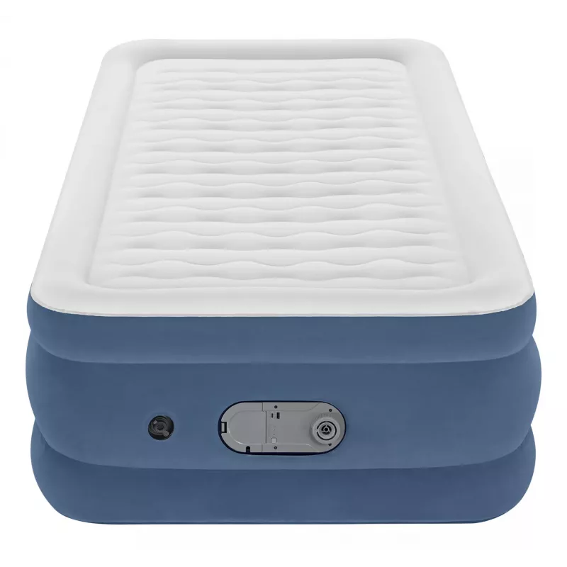 Bestway AlwayzAire Cama de ar Twin com bomba dupla integrada 1,91 m x 97 cm x 46 cm