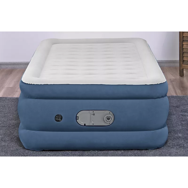 Bestway AlwayzAire Cama de ar Twin com bomba dupla integrada 1,91 m x 97 cm x 46 cm