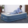 Bestway AlwayzAire Cama de ar Twin com bomba dupla integrada 1,91 m x 97 cm x 46 cm
