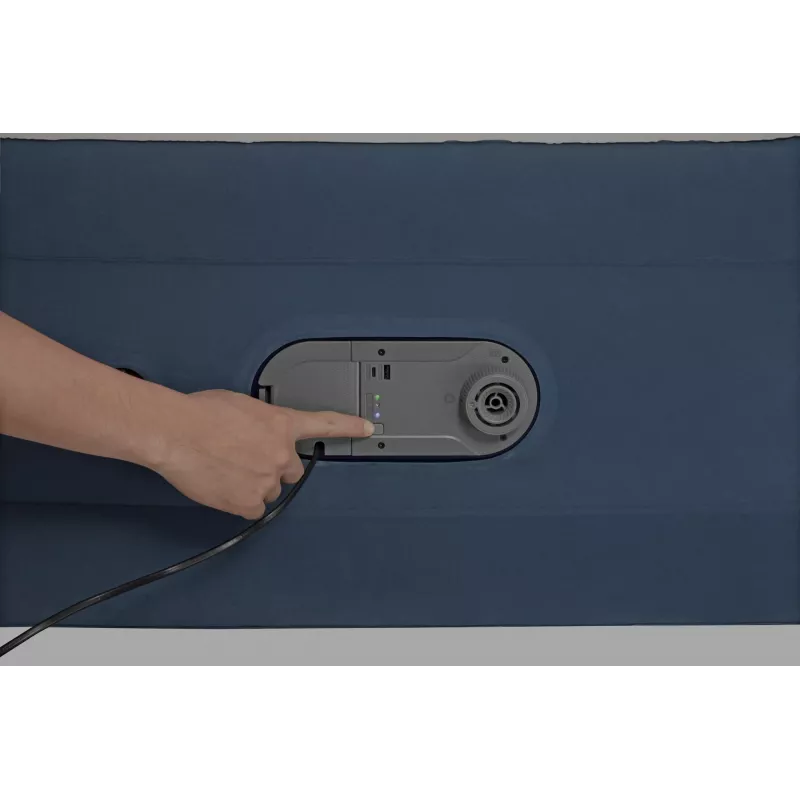 Bestway AlwayzAire Cama de ar Twin com bomba dupla integrada 1,91 m x 97 cm x 46 cm