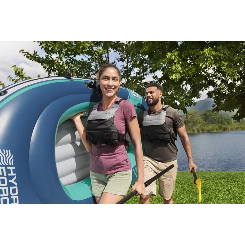Bestway Hydro Force Trek X2 Conjunto de jangada insuflável para 2 pessoas 2,32 m